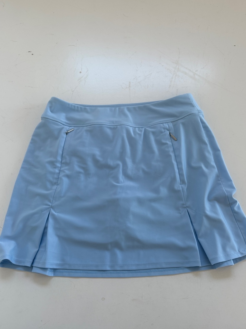 Greg Norman Collection Light Blue Athletic Skort - Picture 1 of 6